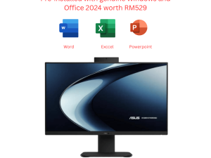 Asus V400 AiO [V470VA-TBPF052WS] 27" FHD Touch Black (C7 240H, 16GB D5, 1TB SSD, H&S, W11, 3Y, WL Mouse & Keyboard) - Zapcart Technology Qatar