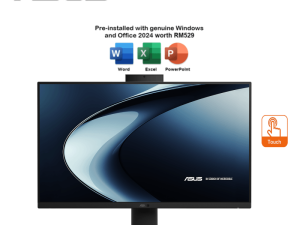 ASUS V400 AiO [V470VA-TWPF020WS/V470VA-TBPF050WS] Touch Screen 27.0-inch FHD All-In-One Desktop PC (C5 210H, 16GB, 512GB, W11H, 3Y OSS, M365) - Zapcart Technology Qatar