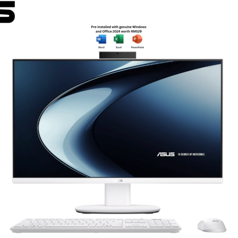 ASUS V470VA-TWPF022WS 27" FHD Touch White (Intel Core i7-13620H, 16 GB DDR5, 1TB SSD, Intel UHD Graphics, H&S, W11) - Zapcart Technology Qatar
