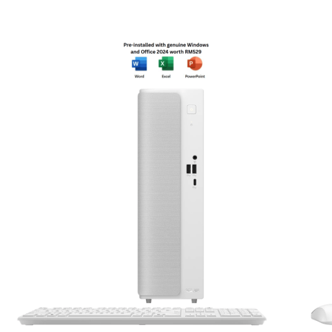 ASUS V500 SFF (V501SV) PC Desktop (C5-210H, 16GB D5, 512GB SSD, Intel, KB/MOUSE, H&S, W11) - Zapcart Technology Qatar