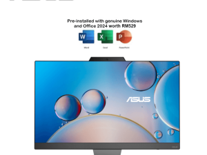 Asus Vivo AIO A3402WV-AKBPC118WS 23.8" FHD All-In-One Desktop PC Black ( i5-1335U, 8GB, 512GB SSD, Intel, W11, HS+M365 ) - Zapcart Technology Qatar