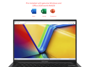 ASUS VivoBook 14 [A1405V-ALY609WS / A1405V-ALY610WS] 14'' WUXGA Laptop (i5-13420H, 16GB, 512GB SSD, Intel, W11, HS+M365) - Zapcart Technology Qatar