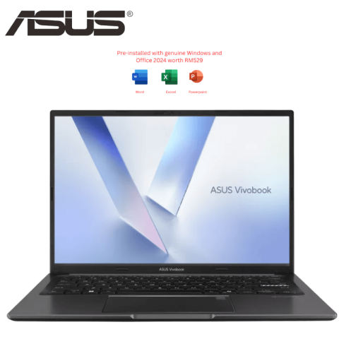ASUS Vivobook 14 [M1405N-AQLY150WS/M1405N-AQLY151WS] (R5-150, 16GB D5, 512GB SSD, 14" FHD, H&S, WIN11) - Zapcart Technology Qatar