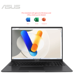 Asus Vivobook 16 [A1605V-AMB9088WS / A1605V-AMB9089WS] 16'' WUXGA Laptop (i5-13420H, 16GB, 512GB SSD, Intel, W11, HS+M365) - Zapcart Technology Qatar
