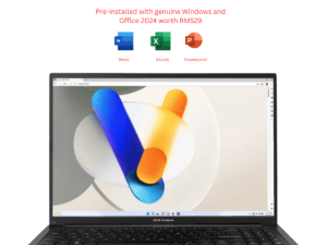 Asus Vivobook 16 [A1605V-AMB9088WS / A1605V-AMB9089WS] 16'' WUXGA Laptop (i5-13420H, 16GB, 512GB SSD, Intel, W11, HS+M365) - Zapcart Technology Qatar