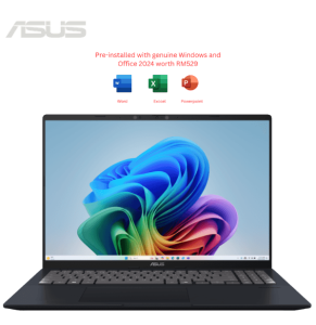 ASUS Vivobook 16 A1607Q-AMB155WS 16.0-inch WUXGA Quiet Blue (SD X X126100, 16GB D5, 512GB SSD, QUALCOMM, H&S, W11) - Zapcart Technology Qatar