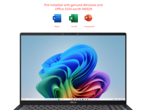 ASUS Vivobook 16 A1607Q-AMB155WS 16.0-inch WUXGA Quiet Blue (SD X X126100, 16GB D5, 512GB SSD, QUALCOMM, H&S, W11) - Zapcart Technology Qatar