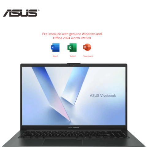 ASUS Vivobook 16 [M1605N-AQMB150WS/M1605N-AQMB151WS] (R5-150, 16GB D5, 512GB SSD, 16" FHD, H&S, WIN11) - Zapcart Technology Qatar