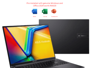 Asus Vivobook 16 (M1605Y-AMB810WMS/M1605Y-AMB811WMS) 16'' WUXGA Laptop ( Ryzen 5 7430U, 16GB, 512GB SSD, W11, HS+M365 ) - Zapcart Technology Qatar