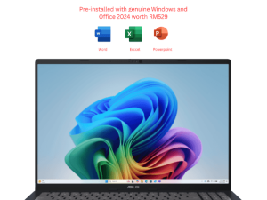 ASUS Vivobook 16 [M1607G-AMB445WS/M1607G-AMB446WS] 16" FHD (AI 7 445, 16GB D5, 1TB SSD, H&S, W11) - Zapcart Technology Qatar