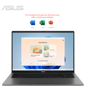ASUS Vivobook S16 - S3607V-ARP168WS 16" Laptop Matte Gray (Core i5-13420H/16GB/1TB SSD/W11/H&S 24+365 Basic) - Zapcart Technology Qatar