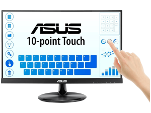 ASUS VT229H 21.5 Inch FHD (1920x1080) IPS 10-point Touch Monitor (HDMI, Flicker free, Low Blue Light, TUV certified) - Zapcart Technology Qatar