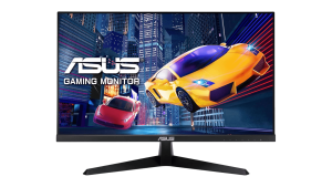 ASUS VY249HGR Eye Care Gaming Monitor – 23.8 inch FHD (1920 x 1080), IPS, 120Hz(OC), SmoothMotion, 1ms (MPRT), Adaptive Sync, Eye Care Plus technology, Blue Light Filter, Flicker Free, antibacterial treatment - Zapcart Technology Qatar