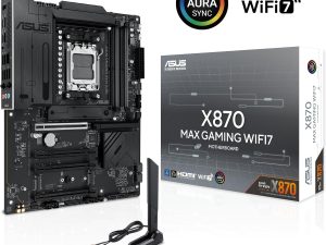 Asus X870 MAX Gaming WIFI7 AMD AM5 ATX Motherboard - Zapcart Technology Qatar