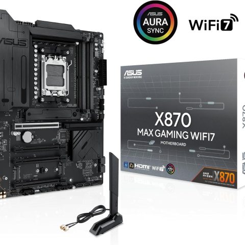 Asus X870 MAX Gaming WIFI7 AMD AM5 ATX Motherboard - Zapcart Technology Qatar