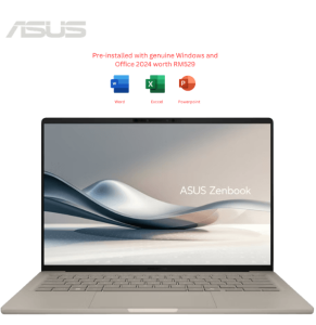 Asus Zenbook A14 (UX3407Q-ASB0226WS/UX3407Q-ASB0228WS) 14" WUXGA Laptop (X1 26 100, 32GB, 1TB SSD, Qualcomm, W11, HS+M365) - Zapcart Technology Qatar