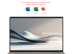Asus Zenbook A14 (UX3407Q-ASB0226WS/UX3407Q-ASB0228WS) 14" WUXGA Laptop (X1 26 100, 32GB, 1TB SSD, Qualcomm, W11, HS+M365) - Zapcart Technology Qatar