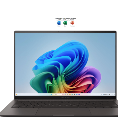 Asus Zenbook S 14 [UX5406A-ASU392WS/UX5406A-ASU393WS] 14" 3K OLED Touch (CU9-386H, 32GB D5, 512GB SSD, Intel, H&S, W11) - Zapcart Technology Qatar