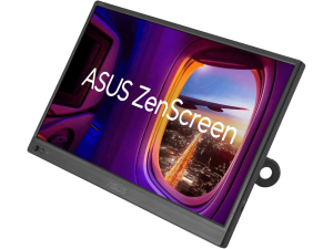 ASUS ZenScreen MB169CK Portable USB Monitor- 16 inch (15.6 inch viewable), Full HD, IPS, dual USB Type-C, Flicker Free, Blue Light Filter, Anti-glare surface, 360° kickstand - Zapcart Technology Qatar