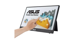 ASUS ZenScreen Touch 16” USB-C Portable Monitor (MB16AMTR) - Full HD, IPS, Built-in Battery, Kickstand, Tripod Socket, Eye Care, Compatible with Laptops, Smartphones and Game Consoles - Zapcart Technology Qatar