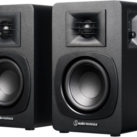 Audio-Technica AT-SP3X Powered Bookshelf Speakers - Zapcart Technology Qatar