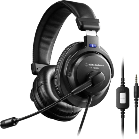 Audio-Technica ATH-770XCOM Stereo Headset (40 mm drivers and high-quality microphone for clear online calls) - Zapcart Technology Qatar