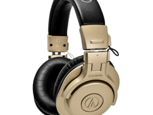Audio-Technica ATH-M30x CG Special Edition Professional Monitor Headphone Gold (40 mm drivers with rare earth magnets and copper-clad aluminum wire voice coils) - Zapcart Technology Qatar