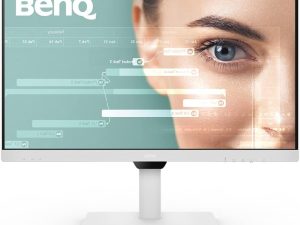 BENQ GW2790QT Productivity Monitor 27" 1440p | IPS| Eye-Care Tech | 99% sRGB | Brightness Intelligence Gen2 | Noise-Cancelling Mic & Speakers | Ergonomic | USB-C (65W) | USB Hub | DaisyChain | White - Zapcart Technology Qatar