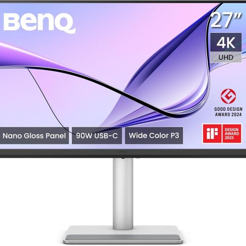 BenQ MA270UP 27” 4K 3840x2160 Monitor for MacBook (Nano Gloss/UHD/ PD 90W/ P3 97%/ HDR 400) - Zapcart Technology Qatar