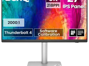 BenQ PD2730S 27" 5K 218 PPI Mac Monitor (90W Thunderbolt 4, 98% P3, Uniformity, 2000:1 Contrast, Nano Matte Panel) - Zapcart Technology Qatar