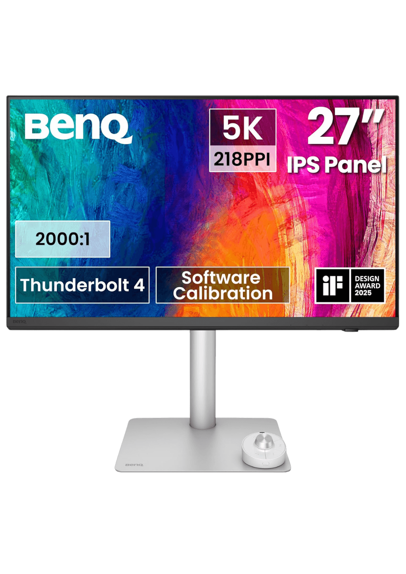 BenQ PD2730S 27" 5K 218 PPI Mac Monitor (90W Thunderbolt 4, 98% P3, Uniformity, 2000:1 Contrast, Nano Matte Panel) - Zapcart Technology Qatar