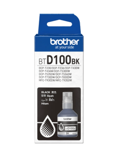 Brother BTD100 Dye Ink bottle (For DCP-T430W / DCP-T730DW / DCP-T230 / DCP-T530DW / MFC-T930DW) - Zapcart Technology Qatar