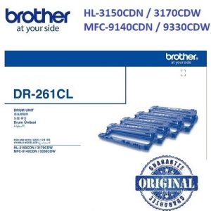 BROTHER DR-261CL Original Drum Unit For ( HL-3150CDN HL-3170CDW MFC-9140CDN MFC-9330CDW) - Zapcart Technology Qatar