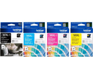 Brother LC565XLC / M / Y / LC567XLBK Genuine Ink Cartridge - Zapcart Technology Qatar