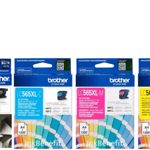 Brother LC565XLC / M / Y / LC567XLBK Genuine Ink Cartridge - Zapcart Technology Qatar