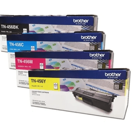 Brother Original TN-456 6500 Pages Black Cyan Magenta Yellow Toner - Zapcart Technology Qatar