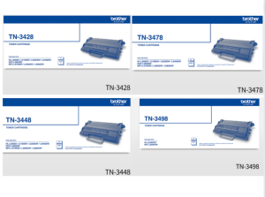 Brother Original Toner Cartridge TN-3428 | TN-3448 | TN-3478 | TN-3498 - Zapcart Technology Qatar