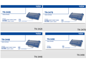 Brother Original Toner Cartridge TN-3428 | TN-3448 | TN-3478 | TN-3498 - Zapcart Technology Qatar