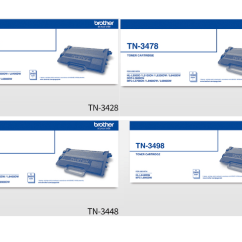 Brother Original Toner Cartridge TN-3428 | TN-3448 | TN-3478 | TN-3498 - Zapcart Technology Qatar