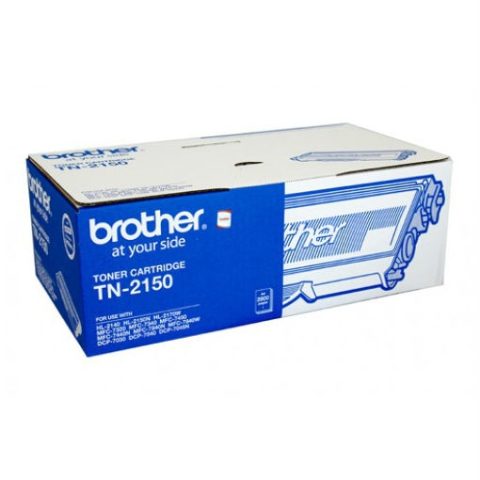 Brother TN-2150 (High Capacity) Toner Catridge for HL-2140, HL-2150N, HL-2170W, MFC-7340, MFC-7450, MFC-7440N, MFC-7840N, MFC-7840W, DCP-7030, DCP-7040, DCP-7045N - Zapcart Technology Qatar