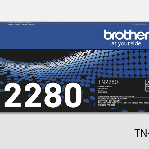 Brother TN-2280 Genuine Monochrome Toner Cartridge Page Yield up to 2600 Pages - Black - Zapcart Technology Qatar