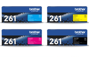 Brother TN-261 Original Colour Toner TN-261BK | TN-261C | TN-261M | TN-261Y for HL-3150CDN / HL-3170CDW / MFC-9140CDN / MFC-9930CDW - Zapcart Technology Qatar