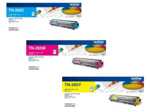 Brother TN-265 Cyan Magenta Yellow Toner for HL 3150CDN 3170CDW MFC9140CDN - Zapcart Technology Qatar