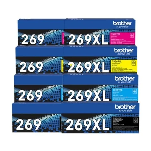 Brother TN-269XL / TN-269 Black | Cyan | Magenta | Yellow Original Colour Toner Cartridge - Zapcart Technology Qatar