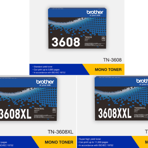Brother TN-3608 TN-3608XL TN-3608XXL Original Genuine Toner Cartridge - Zapcart Technology Qatar
