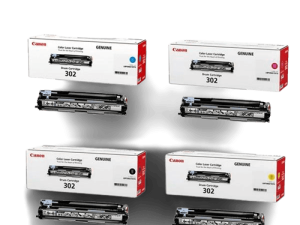 CANON 302 TONER & DRUM 302 BK / C / M / Y ORIGINAL CARTRIDGE - Zapcart Technology Qatar