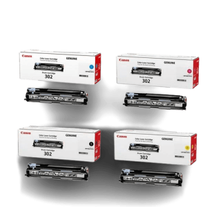 CANON 302 TONER & DRUM 302 BK / C / M / Y ORIGINAL CARTRIDGE - Zapcart Technology Qatar