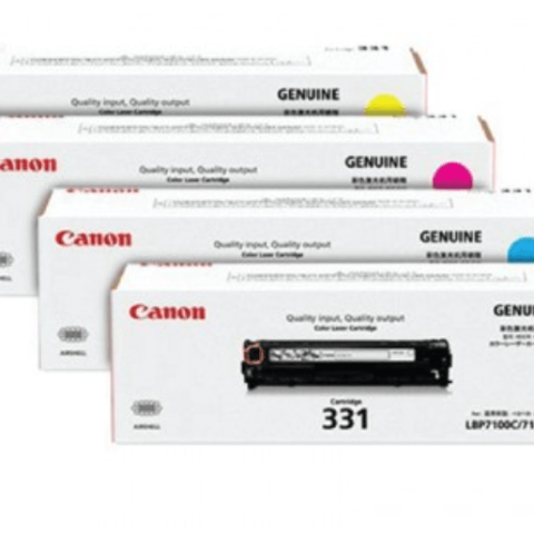 CANON 331 / 331 II Toner Cartridge (Black/Cyan/Magenta/Yellow) - Zapcart Technology Qatar