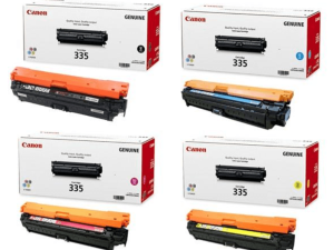 CANON 335 & 335E BK / C / M / Y ORIGINAL CARTRIDGE TONER - Zapcart Technology Qatar