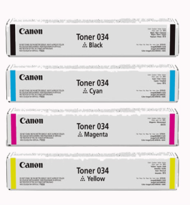 CANON CART 034 BK / C / M / Y TONER For imageCLASS MF810Cdn - Zapcart Technology Qatar